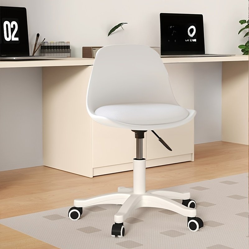 silla-de-oficina-ajustable-en-altura-con-base-giratoria-diseno-nordico-moderno-asiento-de-plastico-duradero-estructura-de-acero-inoxidable-operacion-con-manija-y-ruedas-no-es-una-silla-de-oficina